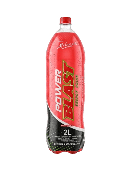 Power Blast Melancia Energy Drink — garrafa 2 L