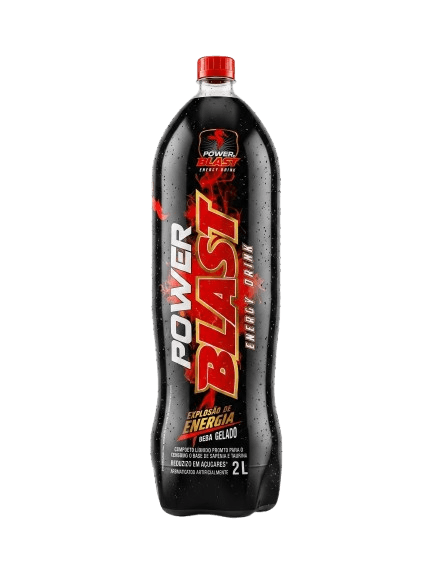Power Blast Energy Drink — garrafa 2 L