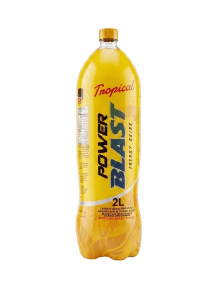 Power Blast Tropical Energy Drink — garrafa 2 L